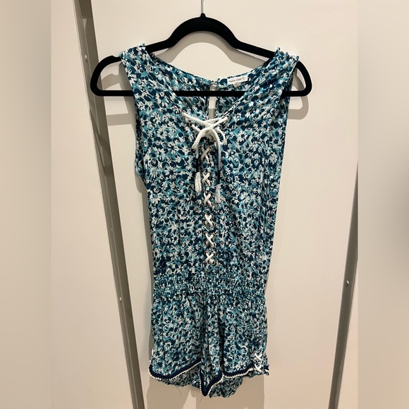 Poupette St Barths printed romper - Picture 3 of 7